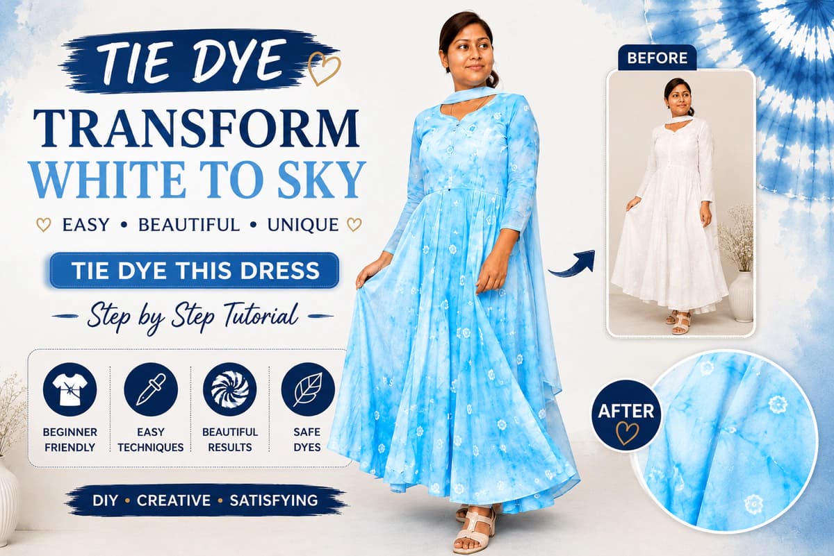Tie & Dye Process & Final Look