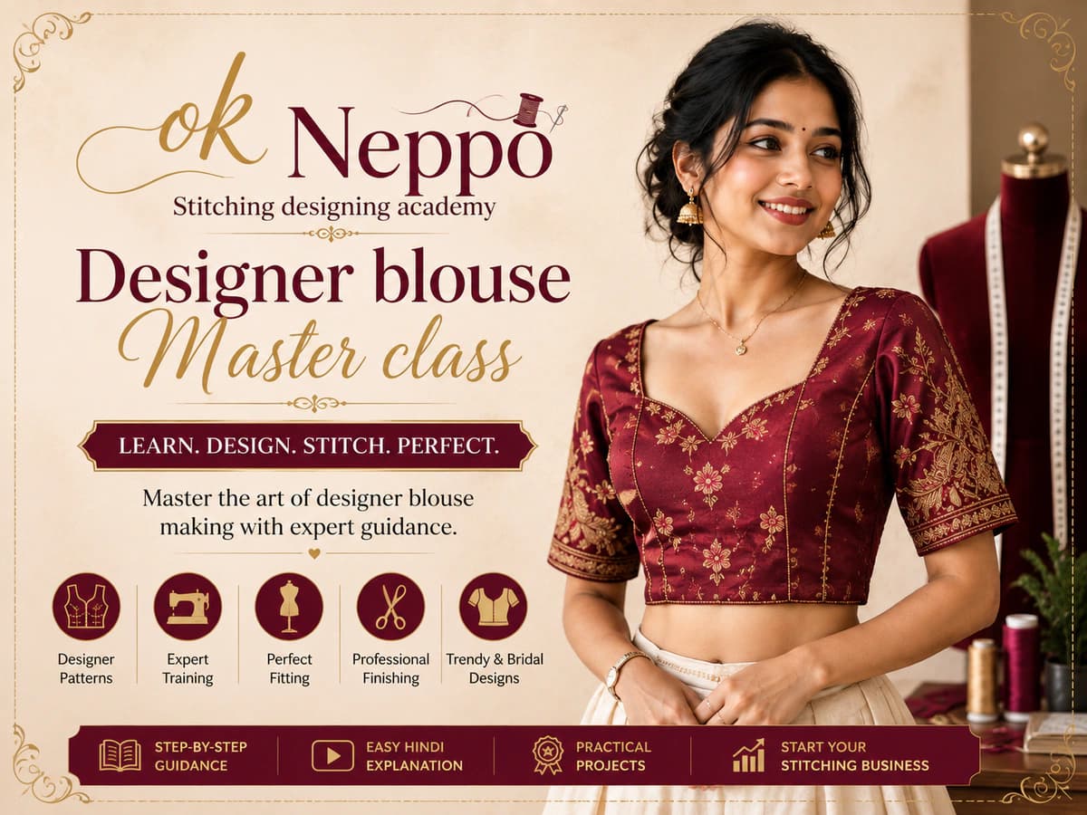 Blouse Fabric cutting