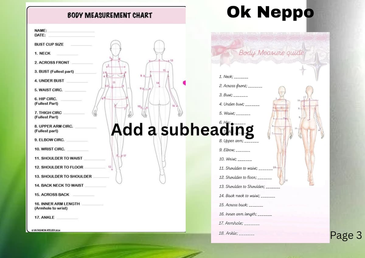 Body Measurement Techniques